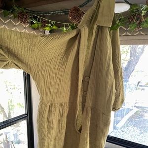 Green Urban Outfitter Romper